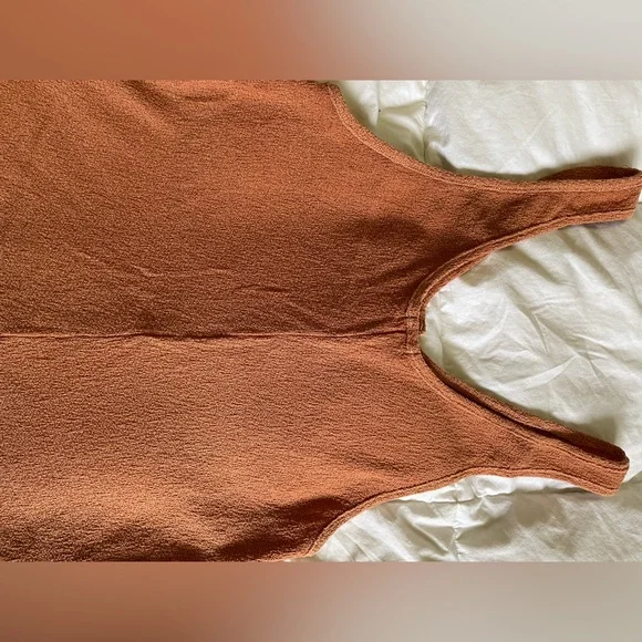 Billabong Fade Away Knit Romper in Burnt Orange - Picture 8 of 16